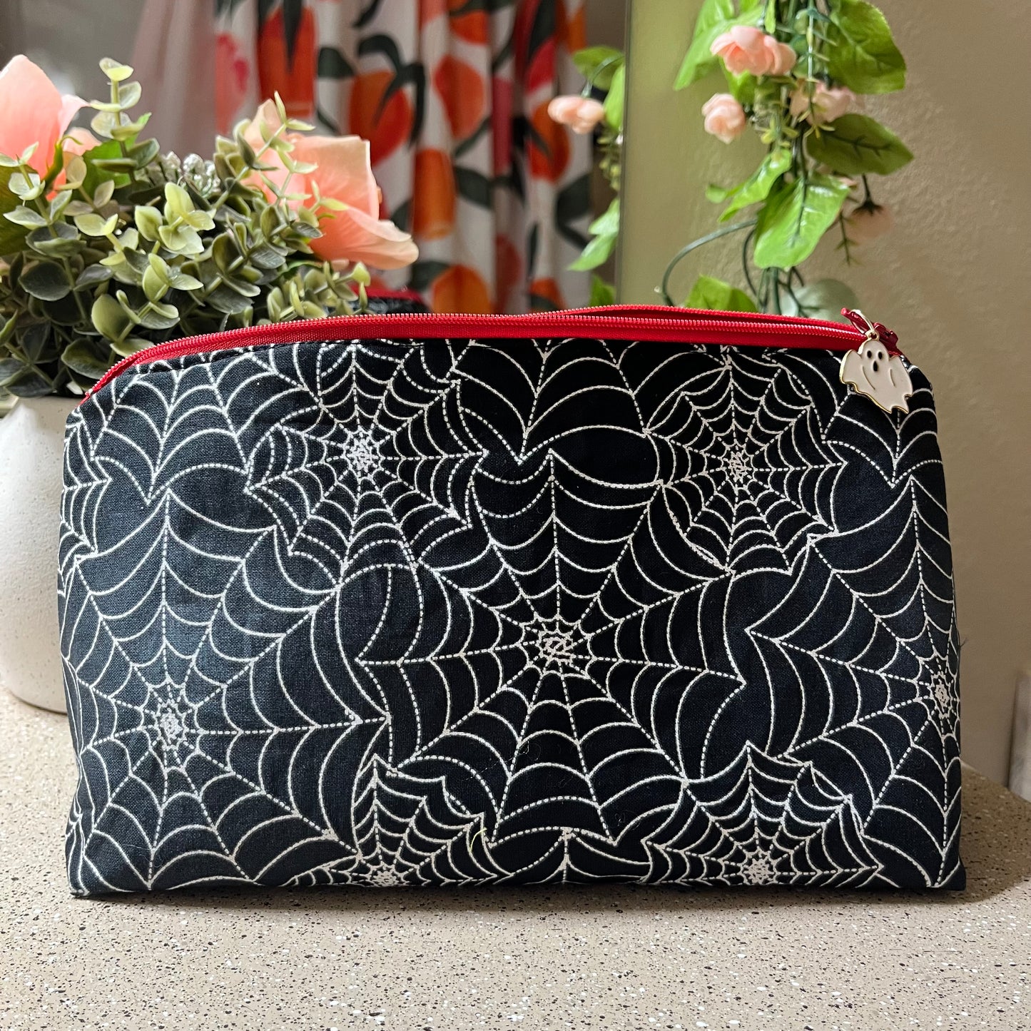 Spider Web Cosmetic Bag