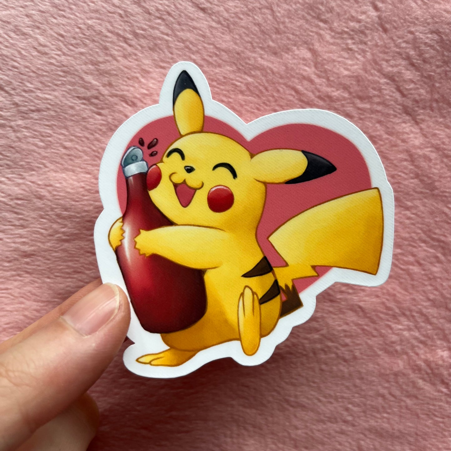 Pikachu Valentine Sticker