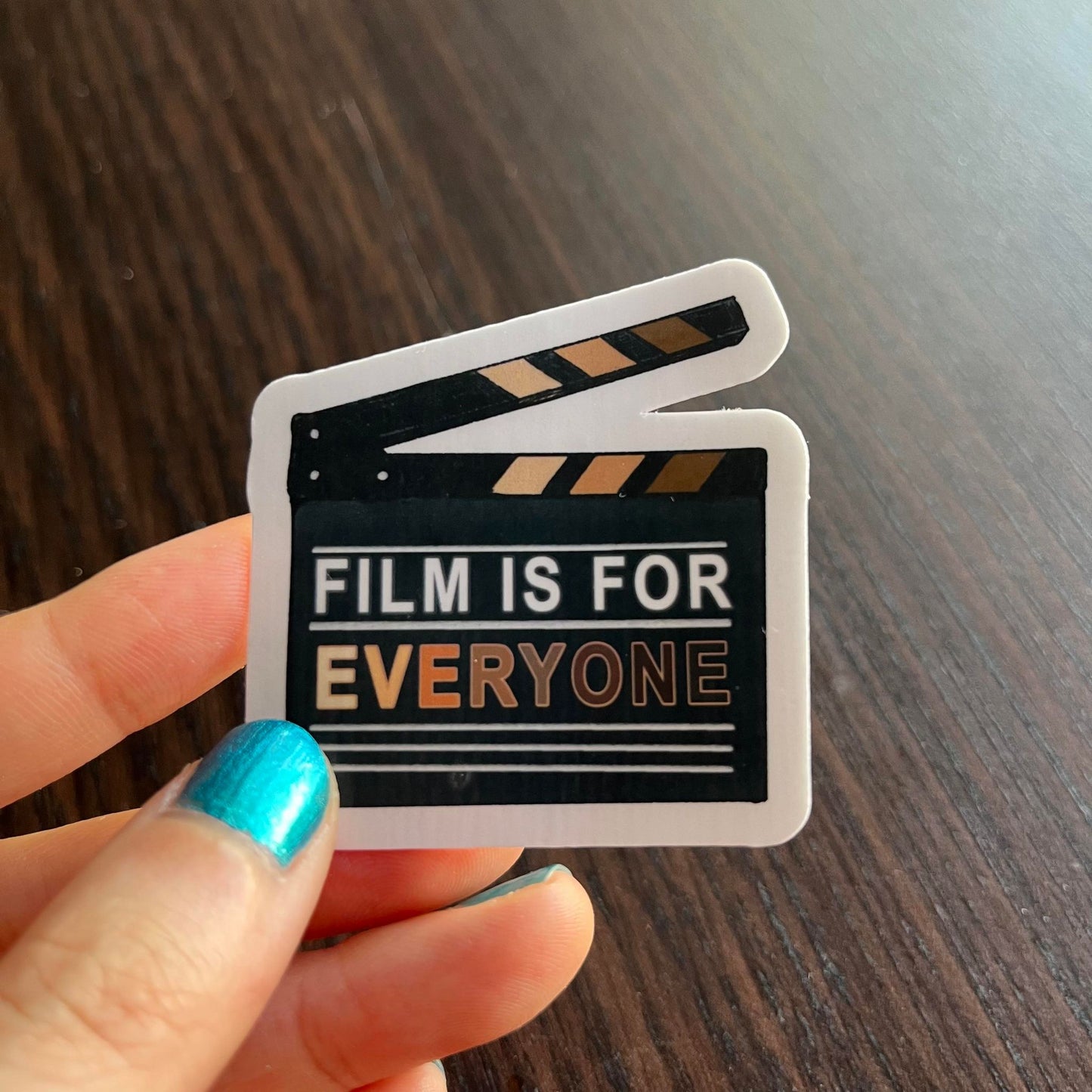 Inclusive Film Slate Stickers