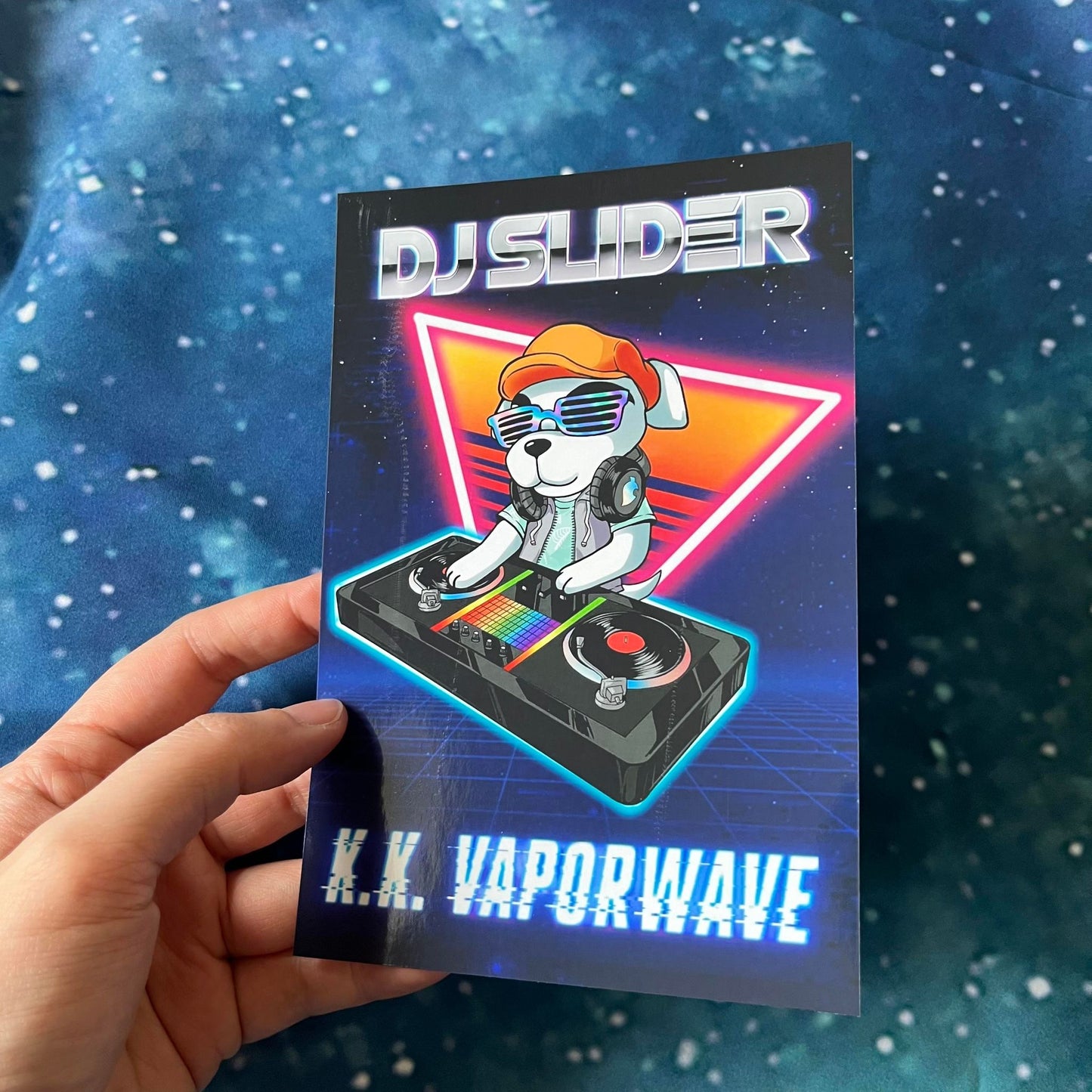 KK Vaporwave Mini Art Print