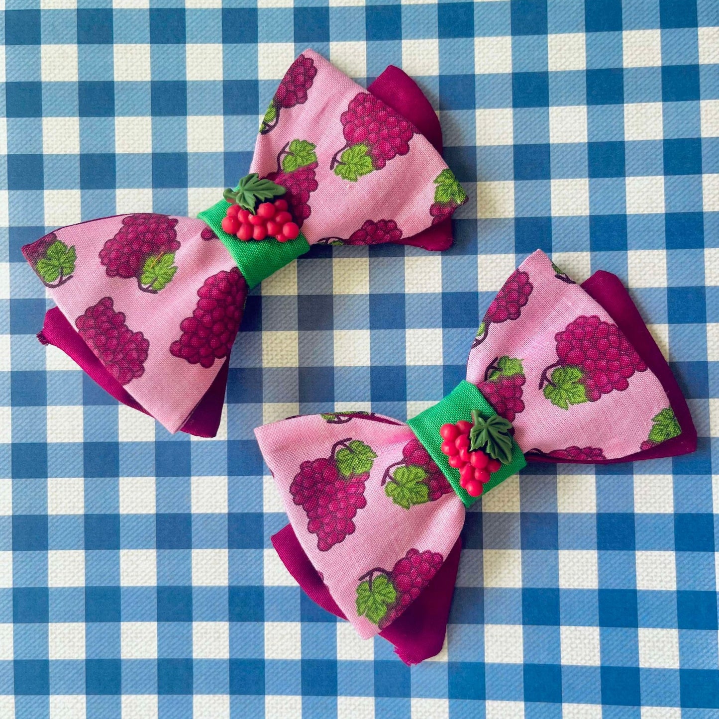Fruity Hair Bows