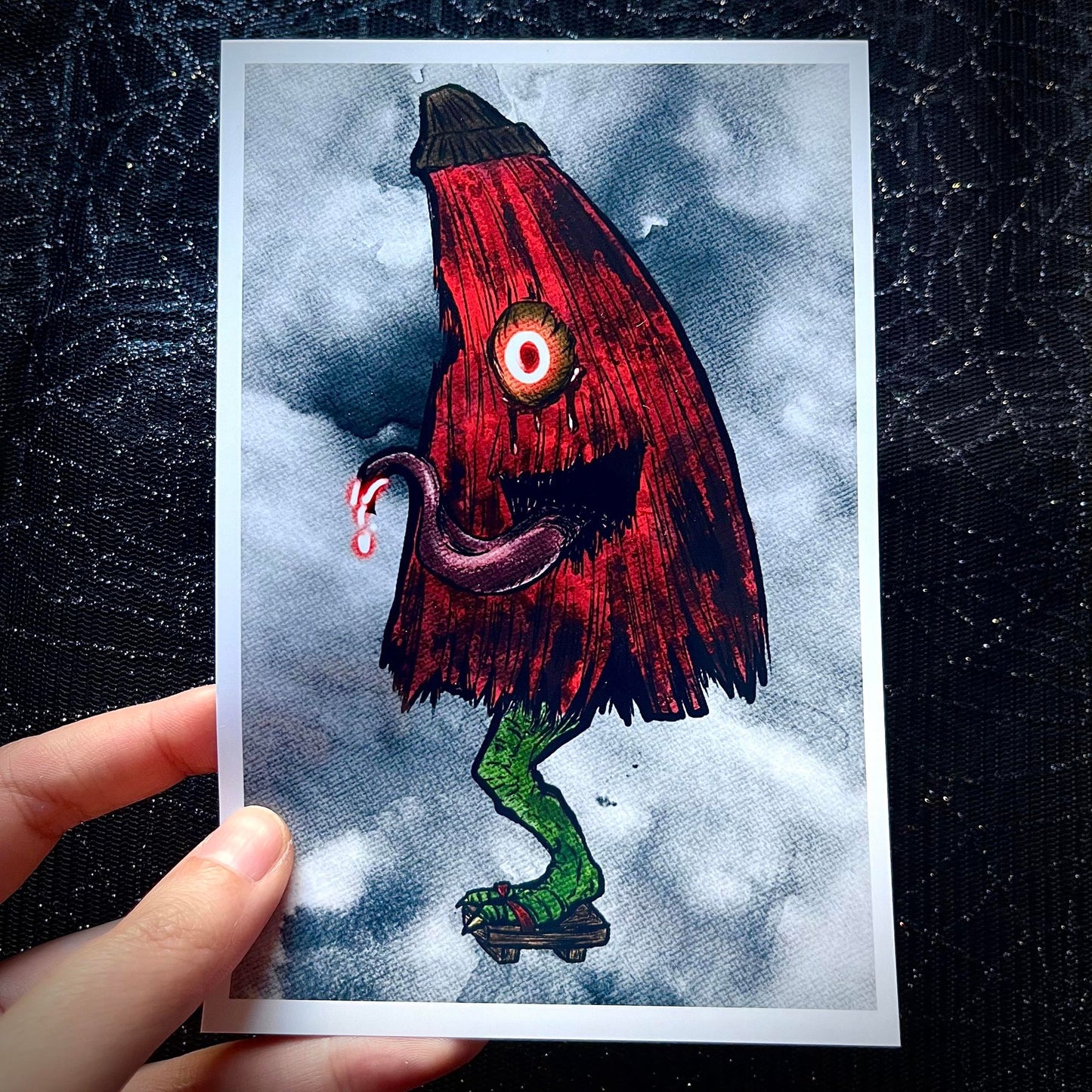 Kasa Obake Mini Art Print