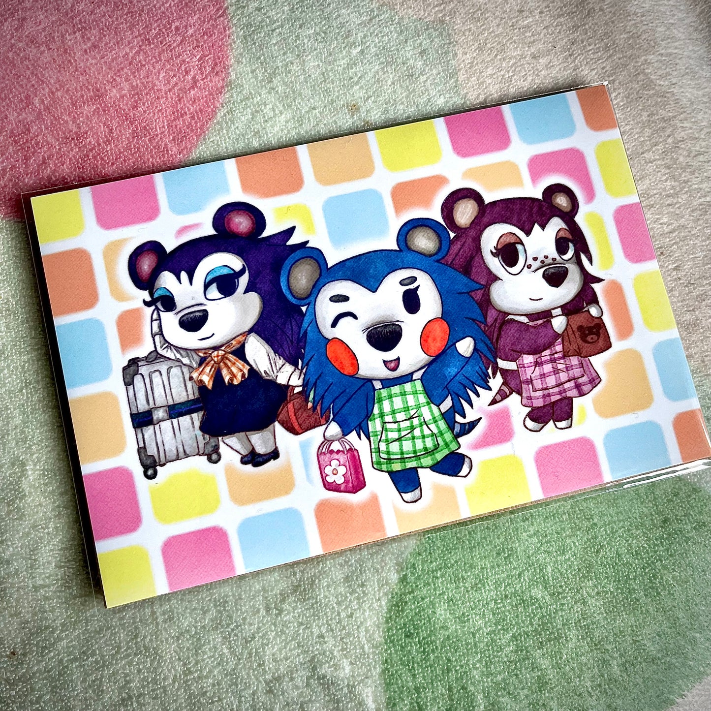 Able Sisters Print Mini Art Print