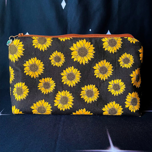 Sunflower Cosmetic Bag