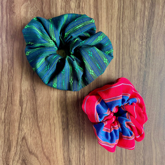 Thai Fabric Hair Scrunchies