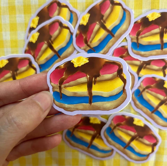 Pan-Cake sticker