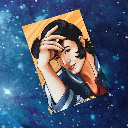 Space Dandy Mini Art Print