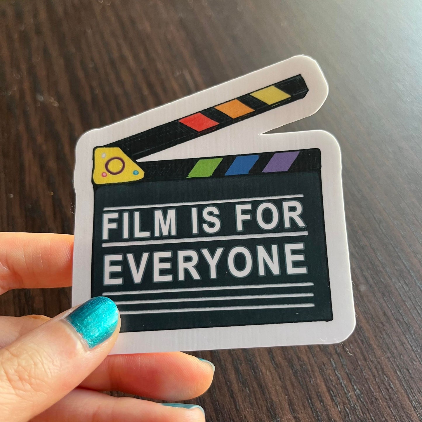 Inclusive Film Slate Stickers