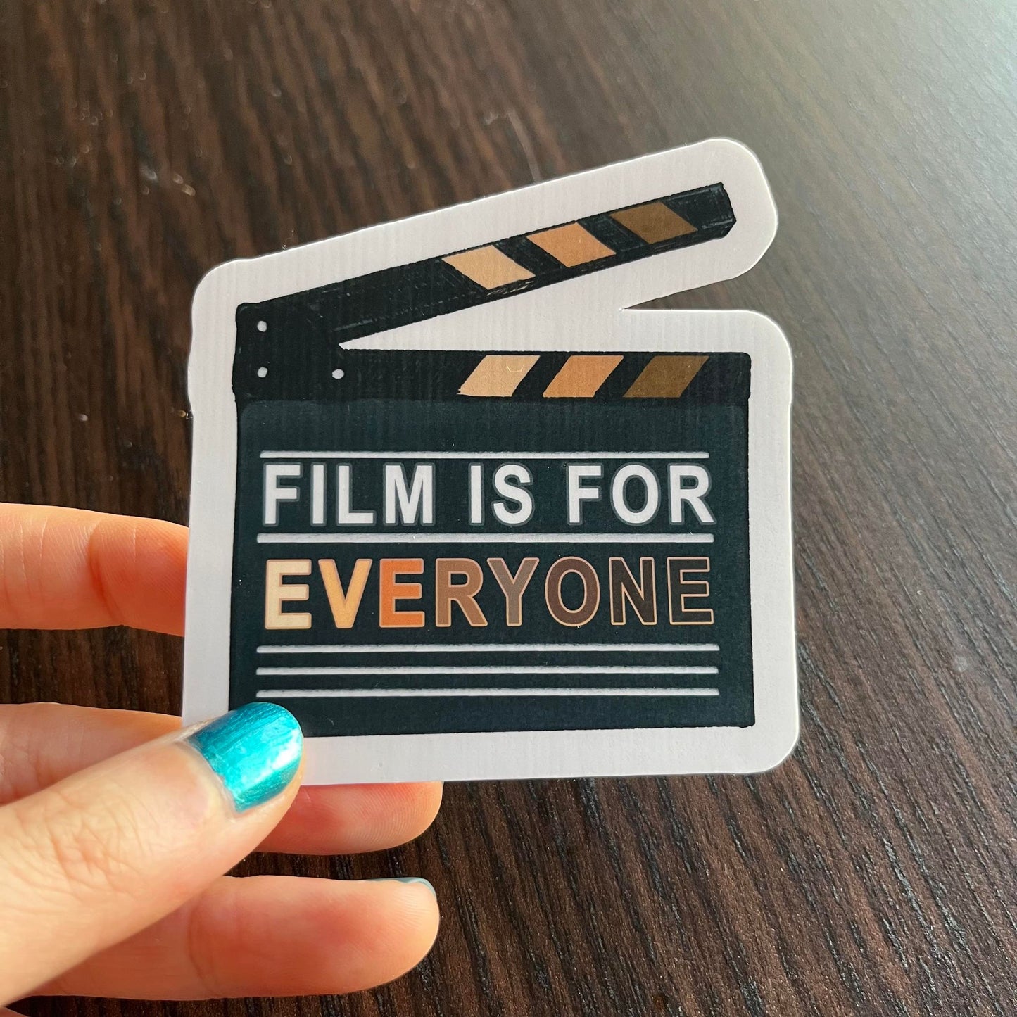 Inclusive Film Slate Stickers