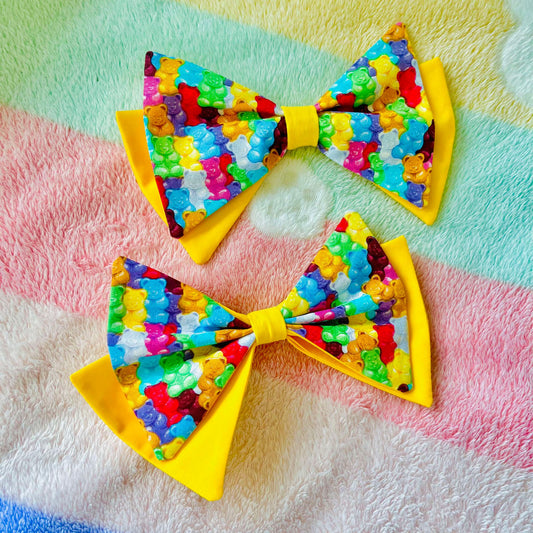 Gummy Bear Hair Bows