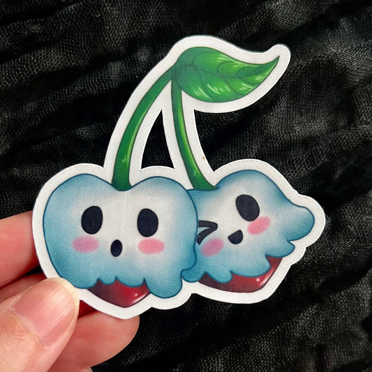 Spoopy Cherries Sticker