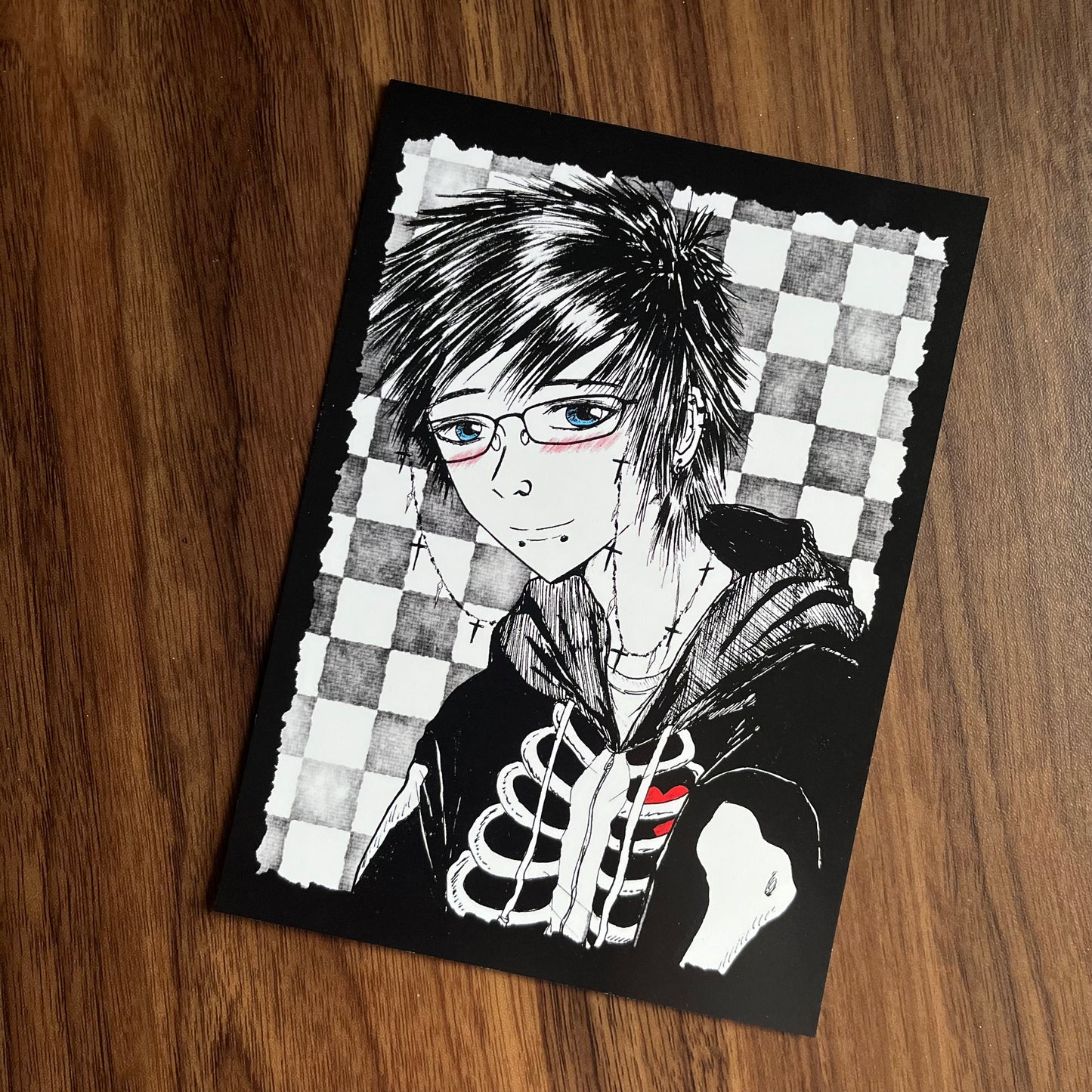 Nostalgic Emo Boi Art Print