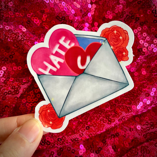 Loathe Letter Sticker