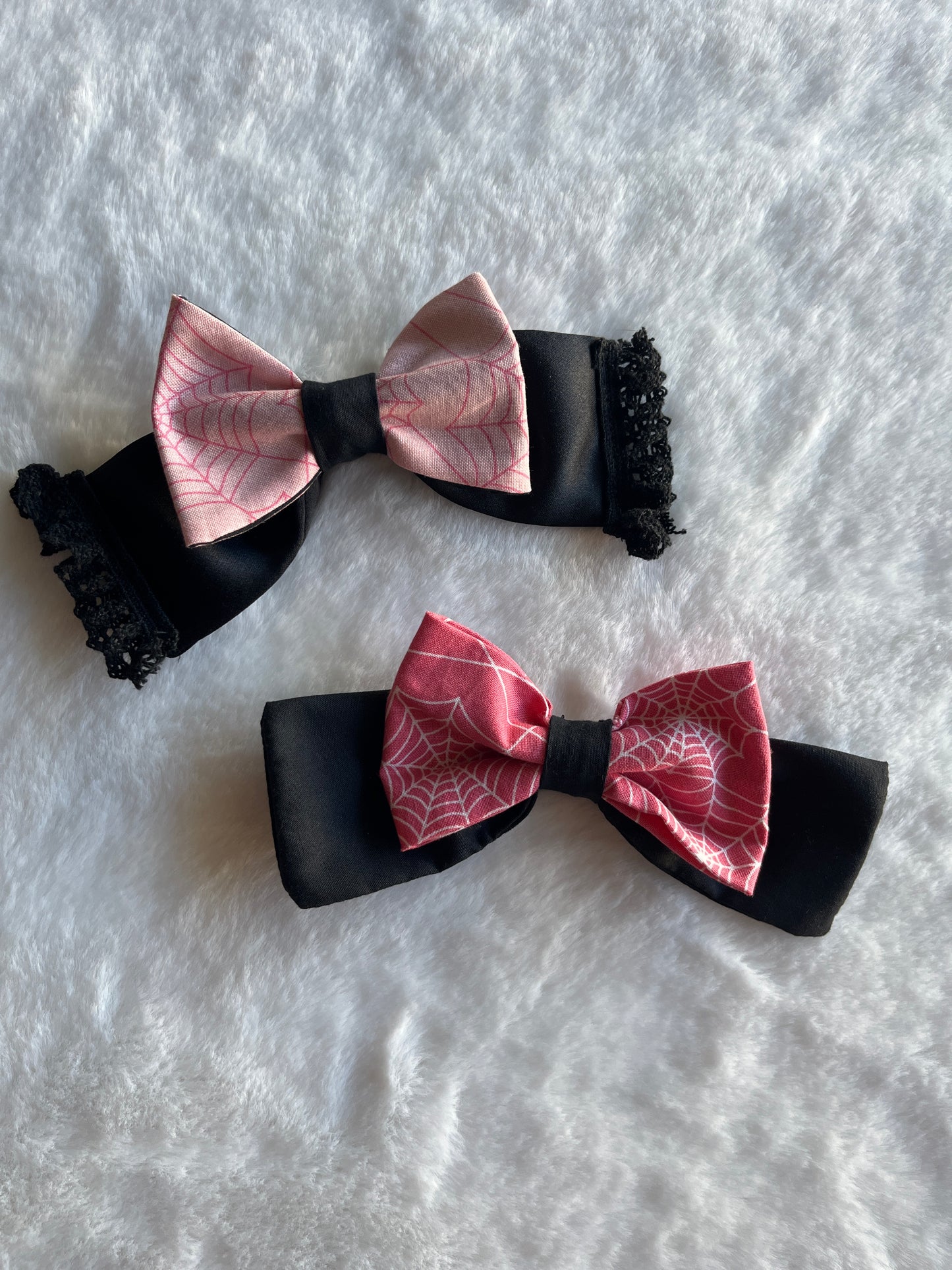 Spider Web Hair Bows