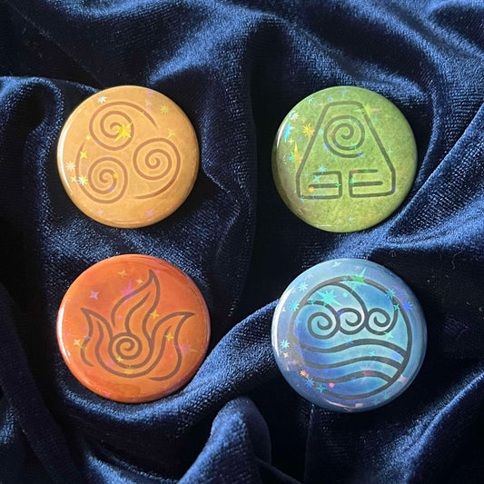 Avatar The Last Airbender Buttons