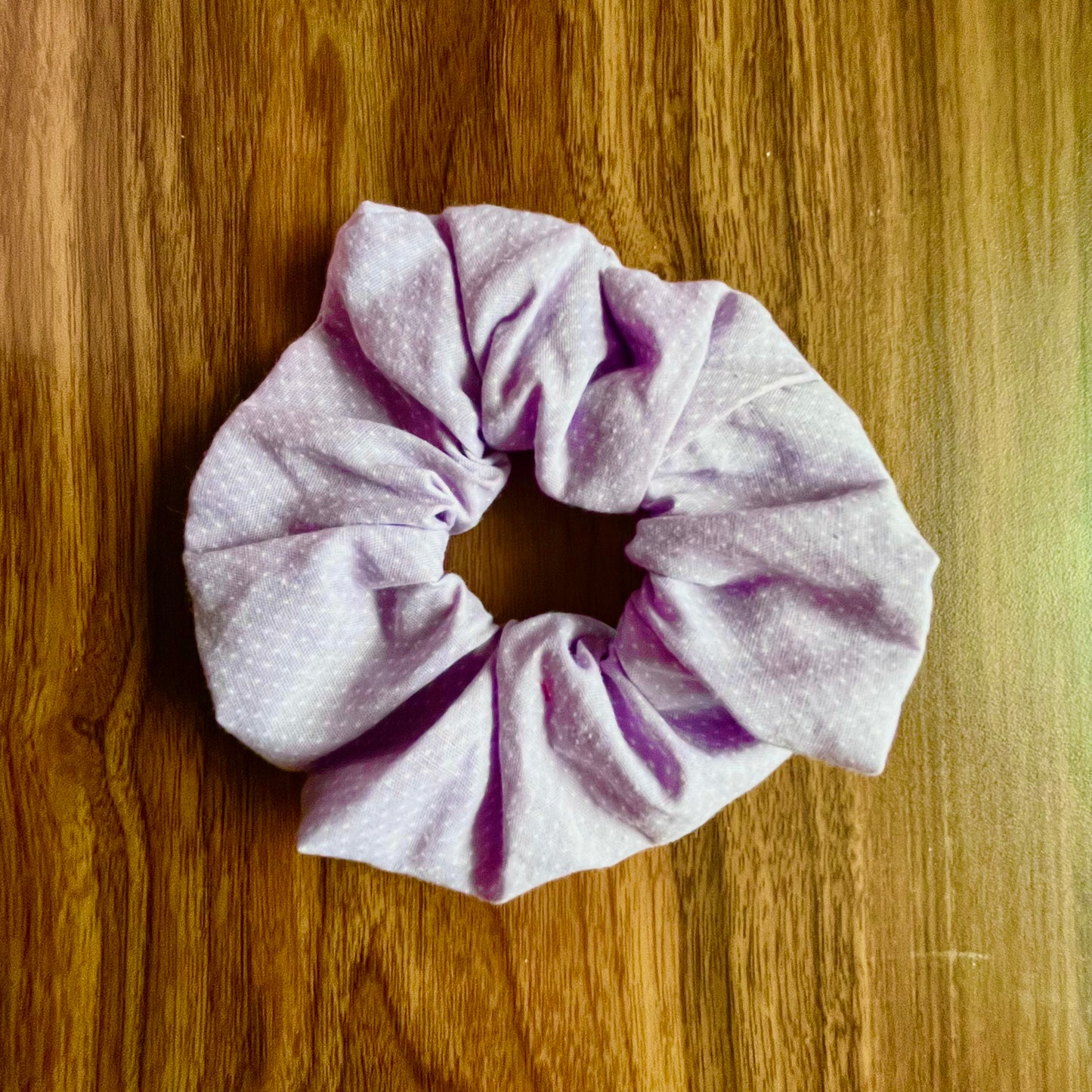 Elegant Lavender Scrunchy