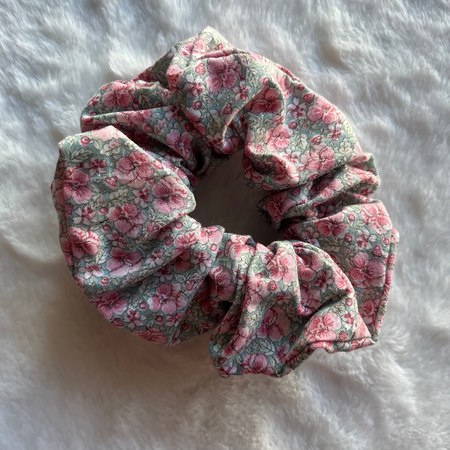 Fabulous Floral Scrunchy