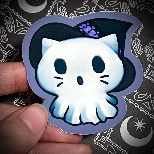 Ghostly Familiar Sticker