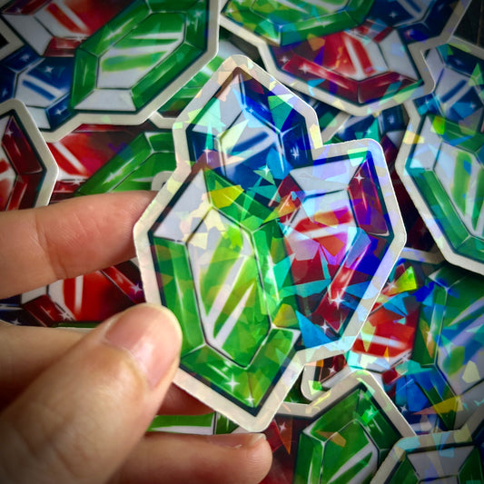 Rupee Sticker