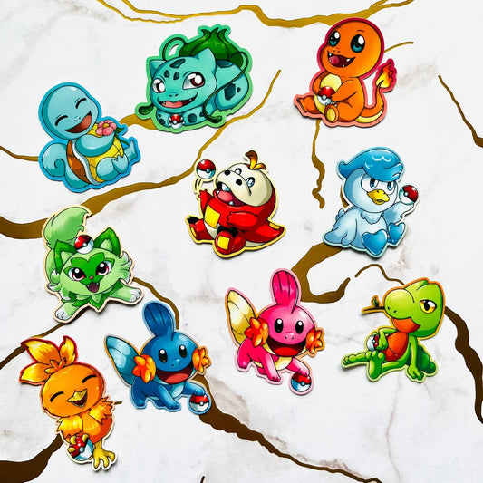 Pokemon Runescape Sticker Stickers – Peachful Creations